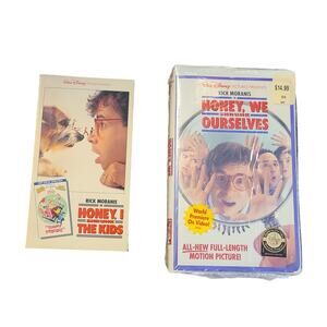 Honey I shrunk the kids, Rick Moranis, Comedy movie VHS format shrunk ourselves